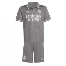 Real Madrid Tredjeställ Barn 2024-25 Korta ärmar (+ Korta byxor)